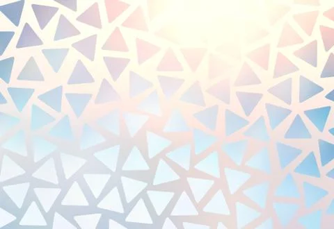 Mirror triangles shimmer mosaic wall. Brilliance geometric pattern. Illustrazione stock