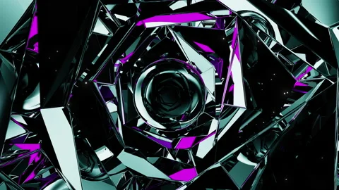 Mirror tunnel Stock Footage 198230121