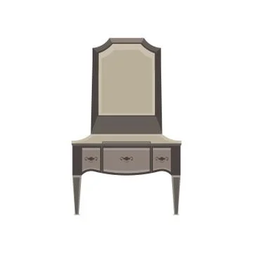 Mirror vector illustration frame icon reflection isolated background design Stock Illustration