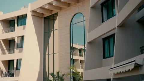 Mirror windows from the outside Stock Footage 220448309
