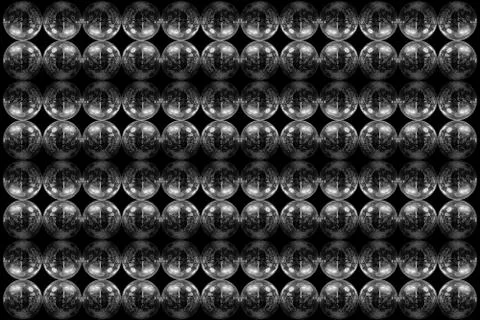 Mirrorball Pattern Design Stock Photos