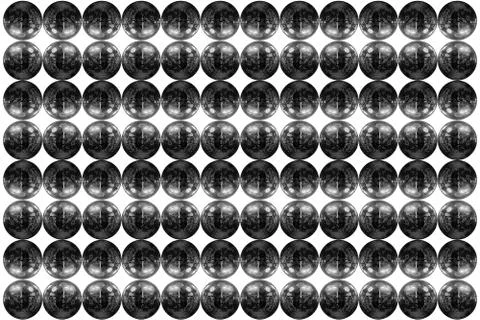 Mirrorball Pattern Design Stock Photos
