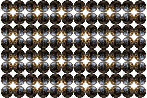 Mirrorball Pattern Design Stock Photos