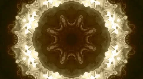 Mirrored Animations Within Soft Abstract Stock Footage 12609167
