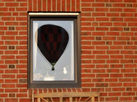 Mirrored balloon Stock Photos