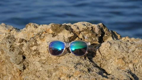 Sunglasses with turquoise stones on sale