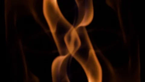 Mirrored Flame Motion Background Stock Footage 81687691