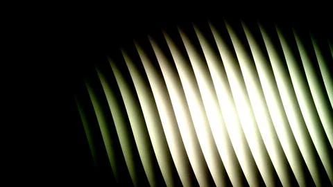 Mirrored gradient blind waves modern background art in gray and fern, earth.. Stock Illustration