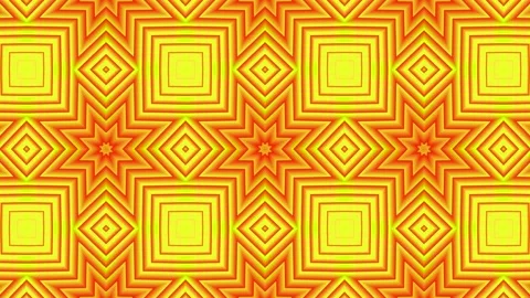 Mirrored Kaleidoscope Flower Motion background. 動画素材 340960632
