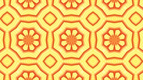 Mirrored Kaleidoscope Flower Motion background. Video stock 340960646