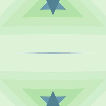 Mirrored line-art composition single-line style in sand stone, blue grey, ocean Stock Illustration