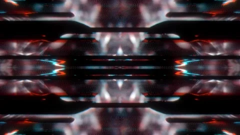 Mirrored Metallic Light Layers Stock Footage 326715985