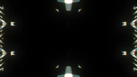 Mirrored Metallic Structure Loop Stock Footage 326724411