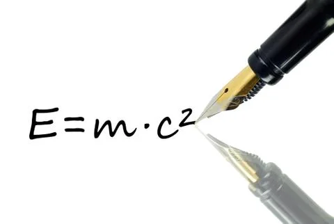 Mirrored pencil Stock Photos