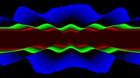 Mirrored Wave Ripples Stock Footage 340305467