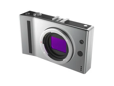 Mirrorless camera Stock Illustration