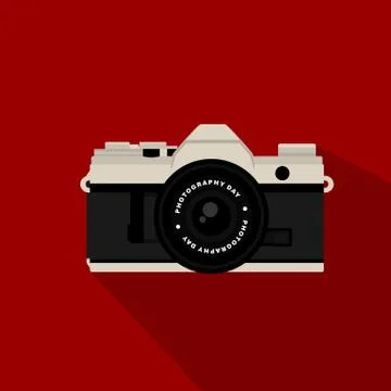 Mirrorless Camera vector illustration Stock Illustration