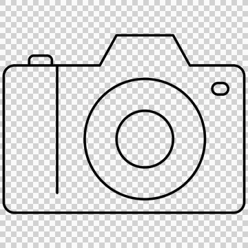 Mirrorless digital camera 스톡 일러스트