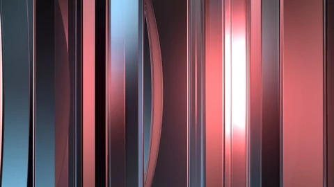 Mirrors Background with Changing Lines and Twinkling Lights Stock Footage 111584904