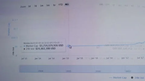 Mirrors effect of Financial template with generic data and charts. Animation Stock Footage 230138399