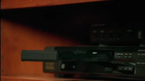 MISC. DVD INTO PLAYER 02 Video stock 10802508