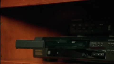 MISC. DVD INTO PLAYER 06 Video stock 10802529