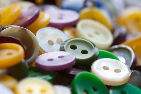 Miscellaneous buttons Stock Photos