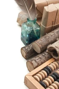 Miscellaneous object in cargo office Stock Photos