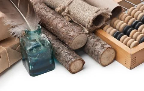 Miscellaneous object in cargo office Stock Photos