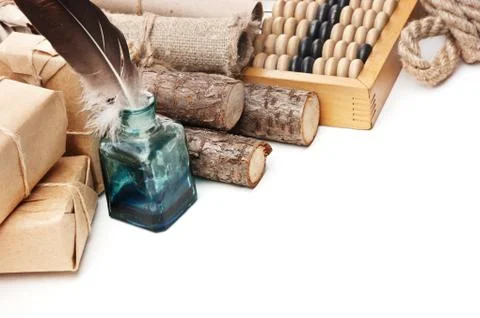 Miscellaneous object in cargo office Stock Photos