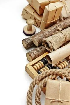 Miscellaneous object in cargo office Stock Photos