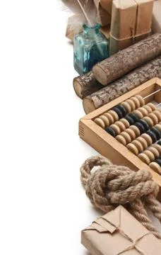 Miscellaneous object in cargo office Stock Photos