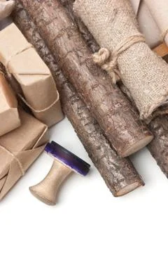 Miscellaneous object in cargo office Stock Photos