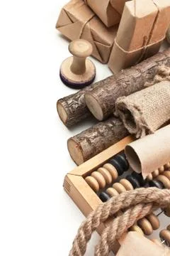 Miscellaneous object in cargo office Stock-Fotos