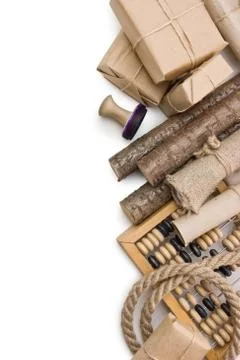 Miscellaneous object in cargo office Stock Photos