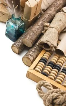 Miscellaneous object in cargo office Stock Photos