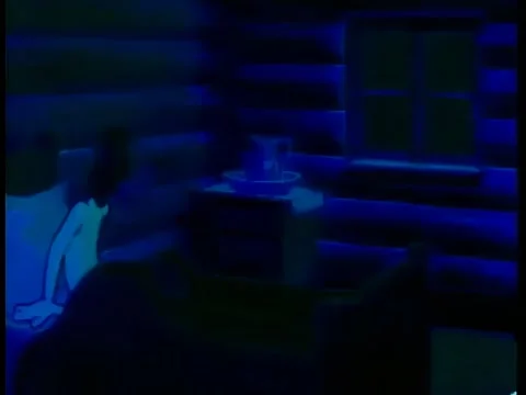 Mischievous rabbit pulls a fake thunderstorm prank Stock Footage 260247492