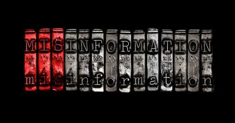 Misinformation concept Stock Photos