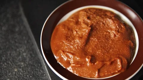 Miso paste spice thick soybean paste for cooking Japanese food Stock Footage 315974321