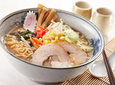 Miso ramen Stock Photos