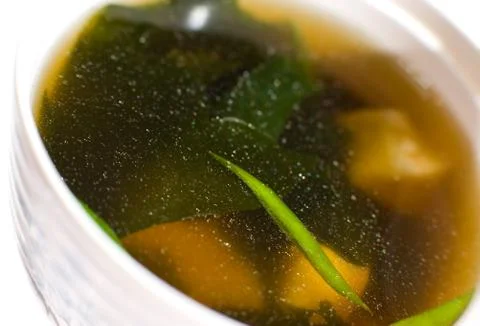 Miso soup Stock Photos