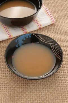 Miso soup Stock Photos