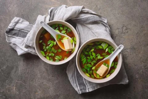 Miso soup Stock Photos