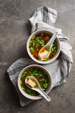 Miso soup Stock Photos