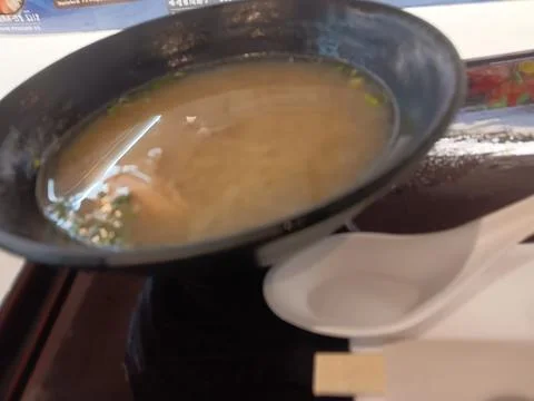 Miso soup Stock Photos