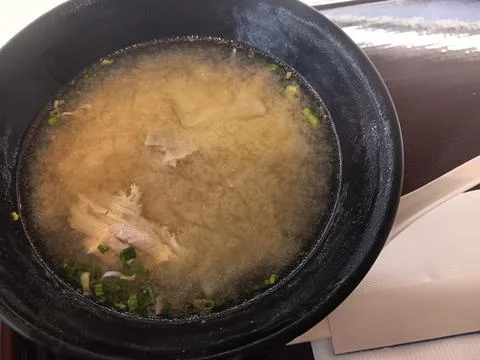 Miso soup Stock Photos