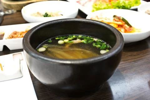 Miso soup1 Stock Photos