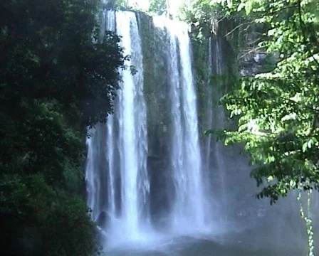 Misol Ha Fall (3 shots) Stock-Footage 92498