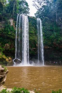 Misol Ha Waterfall in Chiapas Stock Photos