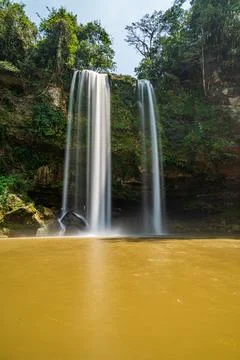 Misol Ha Waterfall in Chiapas Stock Photos